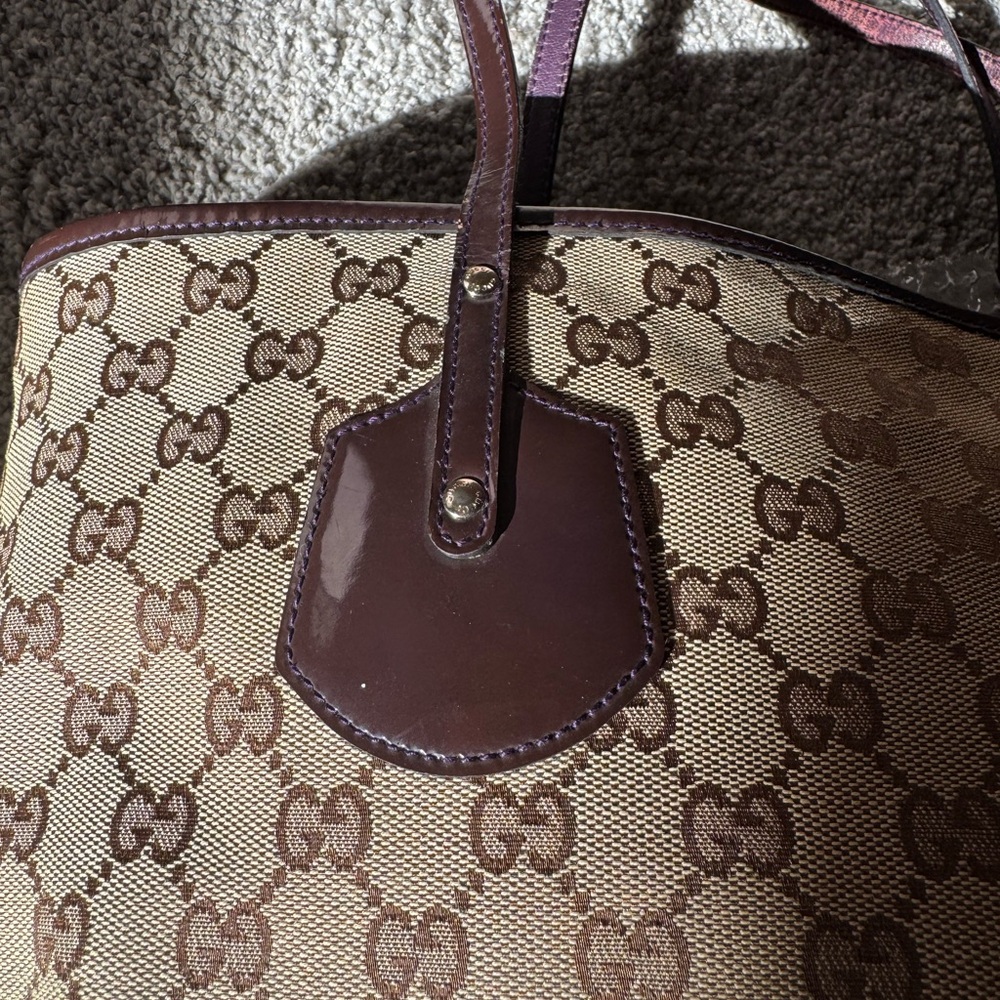 Gucci Signature-Purple Interior Bag - Picture 5 of 16